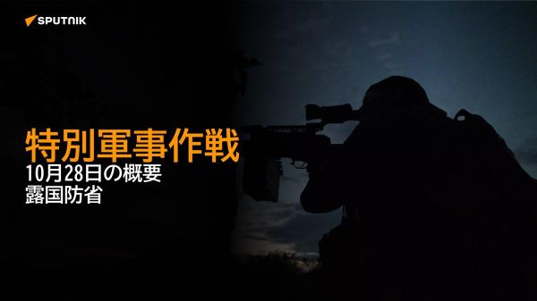 【特別軍事作戦 10月28日の概要 露国防省】 - Sputnik 日本