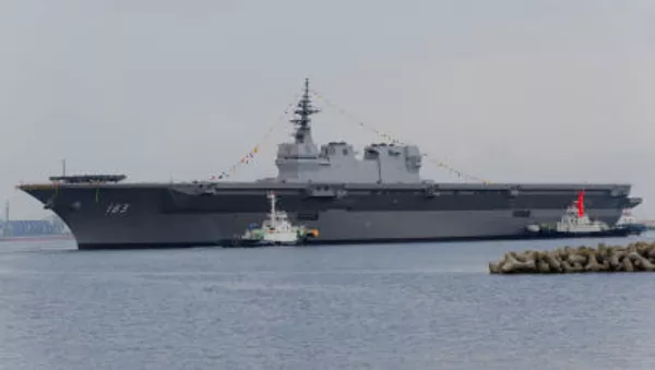 護衛艦「いずも」 - Sputnik 日本