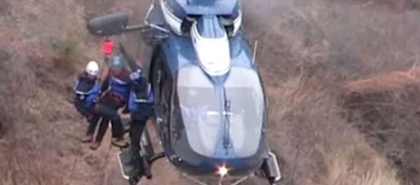 訓練中の防災ヘリ墜落、3人心肺停止　日本 - Sputnik 日本