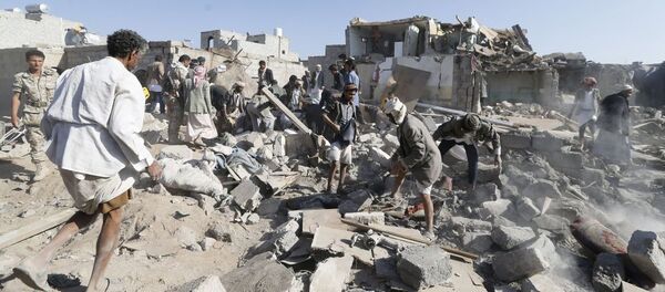 首都サナアが空爆によって破壊 首都サナアが空爆によって破壊 - Sputnik 日本