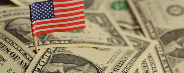米ドルの山に突き立てられた星条旗 米ドルの山に突き立てられた星条旗 - Sputnik 日本