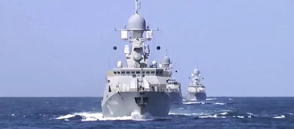ロシア海軍カスピ小艦隊　シリアの「ＩＳ」をロケット砲攻撃 - Sputnik 日本