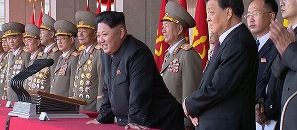 北朝鮮、軍事パレードで大陸間弾道ミサイルを公開 北朝鮮、軍事パレードで大陸間弾道ミサイルを公開 - Sputnik 日本
