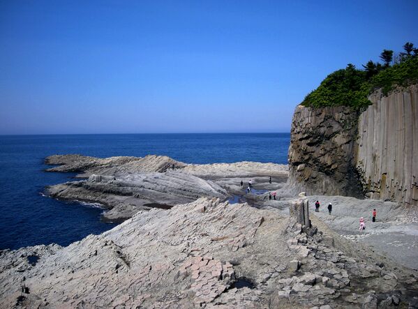 国後島の観光名所、材木岩付近の風景 - Sputnik 日本