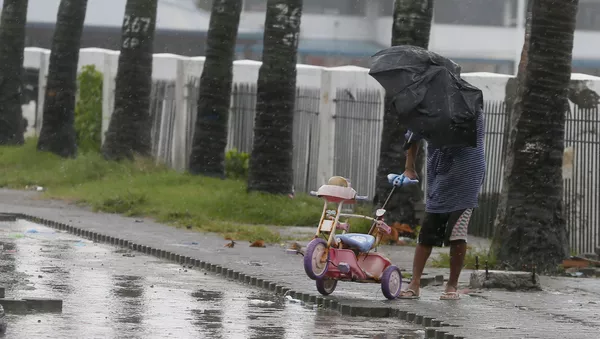 台風18号　フィリピンで死者3人に - Sputnik 日本