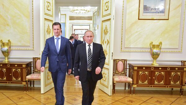 アサド大統領　２０日にモスクワを訪問しプーチン大統領と会談 - Sputnik 日本