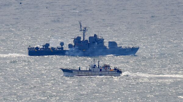 韓沿岸警備隊　黄海で中国密漁船に警告射撃 - Sputnik 日本