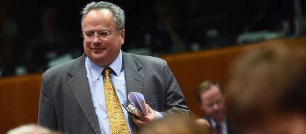 ギリシャのコジアス外相 ギリシャのコジアス外相 - Sputnik 日本