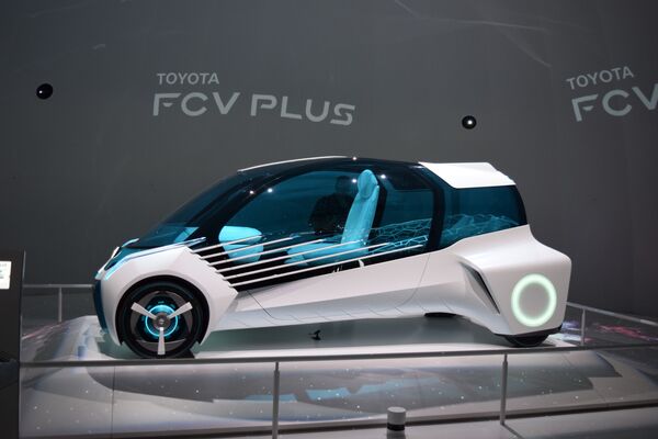 トヨタの水素コンセプトカーFCV Plus、第44回東京モーターショーで - Sputnik 日本