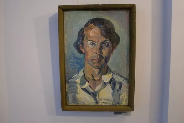 レニングラード(現サンクト・ペテルブルグ)学業時代のライシェフ氏の自画像。 レニングラード(現サンクト・ペテルブルグ)学業時代のライシェフ氏の自画像。 - Sputnik 日本