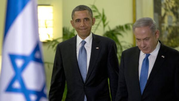 Президент США Барак Обама и премьер-министр Израиля Биньямин Нетаньяху - Sputnik 日本