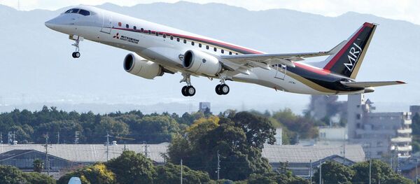 「三菱リージョナルジェット」　初飛行 - Sputnik 日本