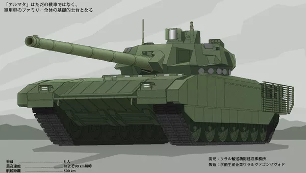 次世代T-14型戦車「アルマタ」 - Sputnik 日本