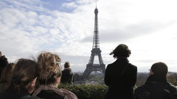 パリ同時テロの後の黙祷 - Sputnik 日本