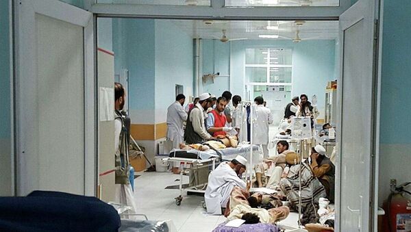 「国境なき医師団」シリアの病院がロケット砲を浴びる - Sputnik 日本