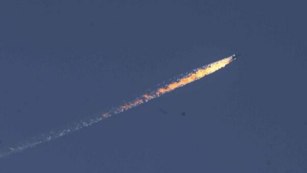 トルコとの国境に近いシリア上空で不審な軍用機が大破 - Sputnik 日本