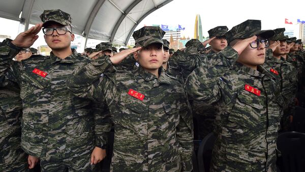 Морская пехота Южной Кореи - Sputnik 日本