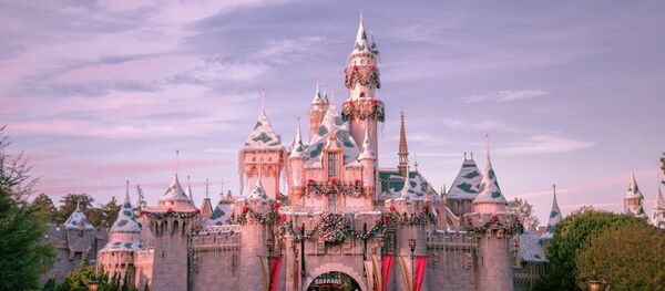 Tens of thousands of tourists flood into Disneyland resort each day during the Christmas season to enjoy holiday decorations and magical events. Tens of thousands of tourists flood into Disneyland resort each day during the Christmas season to enjoy holiday decorations and magical events. - Sputnik 日本