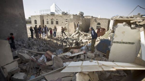 イエメン、空爆で破壊された建物 - Sputnik 日本
