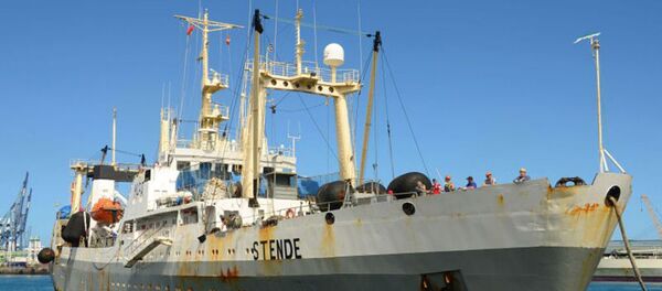オホーツク海に沈んだトロール漁船「ダーリニイ・ヴォストーク」（旧名Stende） - Sputnik 日本