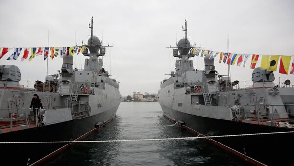黒海艦隊に「カリブル」ミサイルを搭載した2隻が加わる - Sputnik 日本
