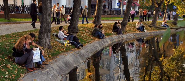 トレンドに敏感なモスクワっ子に愛される公園 トレンドに敏感なモスクワっ子に愛される公園 - Sputnik 日本