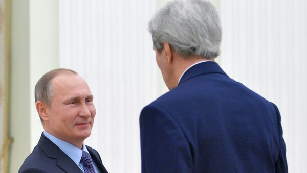 ケリー国務長官、プーチン大統領に対し「米国はロシアの協力に感謝している」と発言 - Sputnik 日本
