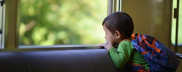 車窓から景色を眺める子供 車窓から景色を眺める子供 - Sputnik 日本