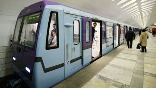 モスクワ地下鉄の新しい車両 - Sputnik 日本