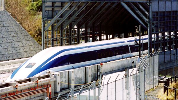 Поезд на магнитной подушке Маглев в Японии - Sputnik 日本
