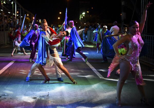 コロンビアのダンス首都におけるサルソドロモ・パレード - Sputnik 日本