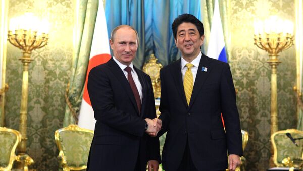プーチン大統領、安倍首相 - Sputnik 日本
