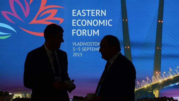 Участники Восточного экономического форума на острове Русском во Владивостоке - Sputnik 日本