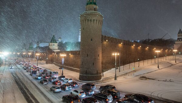 春１番の夜、モスクワで１５センチの降雪 - Sputnik 日本