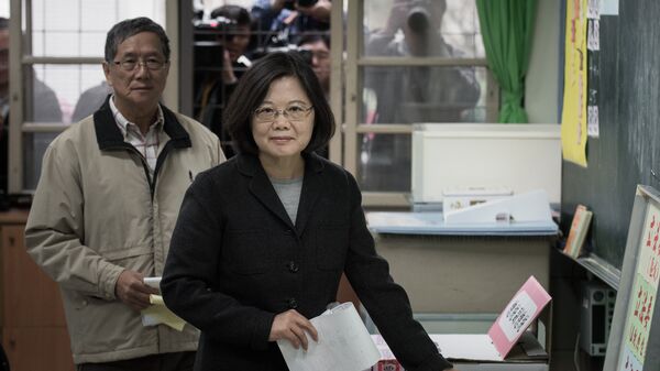 台湾総選挙　国民党敗れる　初の女性総統誕生確実 - Sputnik 日本