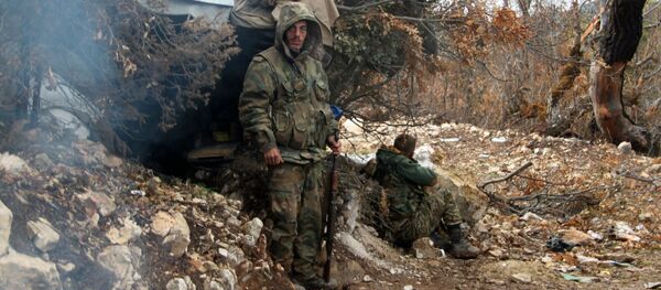 シリア軍 大量虐殺が起きた村からダーイシュ(IS)戦闘員を駆逐 シリア軍 大量虐殺が起きた村からダーイシュ(IS)戦闘員を駆逐 - Sputnik 日本