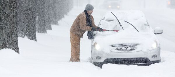 米国人｢スノーゴジラ｣襲来の様子をカメラに - Sputnik 日本