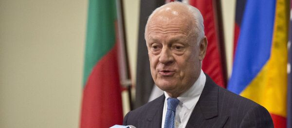 国連のデミストゥラ・シリア問題特使 - Sputnik 日本