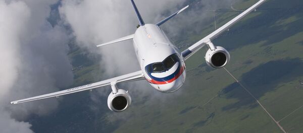 ロシア機「スホイ・スーパージェット100」 ロシア機「スホイ・スーパージェット100」 - Sputnik 日本