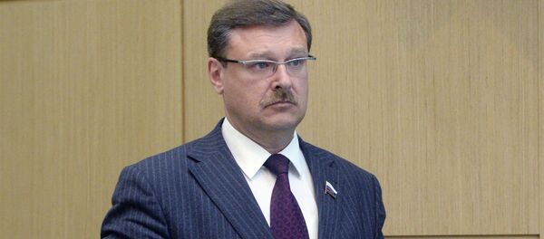 ロシア議会上院(連邦会議)国際問題委員会のコンスタンチン・コサチョフ委員長 ロシア議会上院(連邦会議)国際問題委員会のコンスタンチン・コサチョフ委員長 - Sputnik 日本