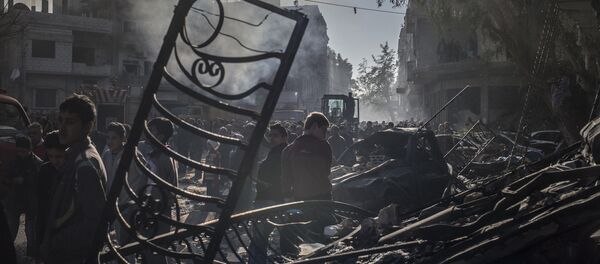 シリアの首都ダマスカスでテロ　４０人以上が死亡、約１１０人が負傷 - Sputnik 日本