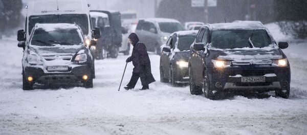 日本雪国、積雪量70センチ以上、交通停止 - Sputnik 日本