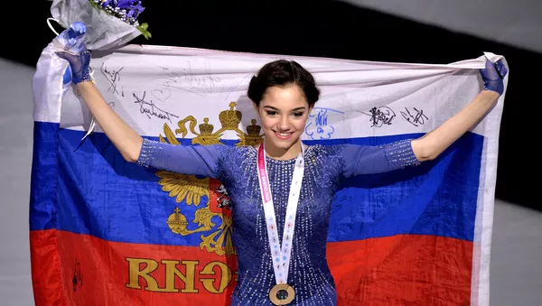 昨年ＦＳ世界選手権王女のエフゲニア・メドベデワ選手 - Sputnik 日本