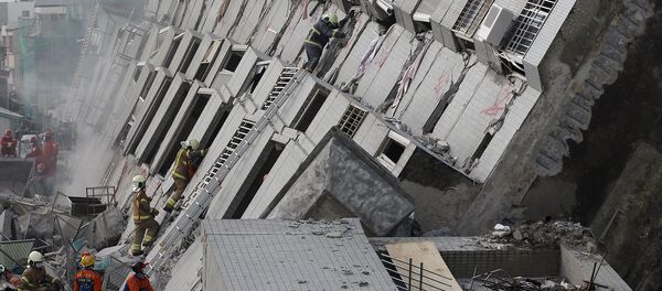 台湾地震の犠牲者、116人に、捜索は終了 - Sputnik 日本