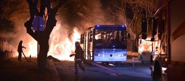 アンカラ中心部で、大きな爆発 アンカラ中心部で、大きな爆発 - Sputnik 日本