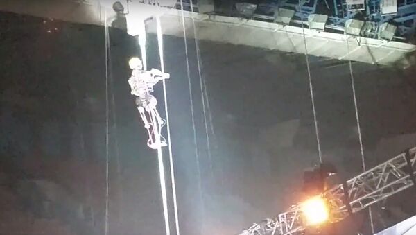 ロープを登るロボット　モスクワの市場でお披露目 - Sputnik 日本