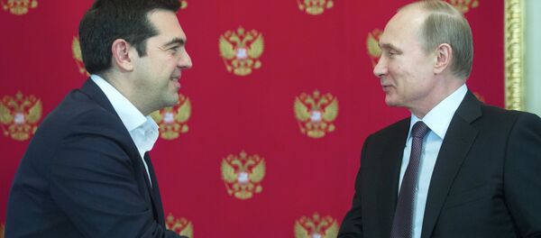プーチン大統領とツィプラス首相 - Sputnik 日本