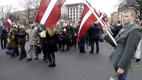 ラトビア　首都リガで元ナチス親衛隊員（ＳＳ）の行進を許可 - Sputnik 日本