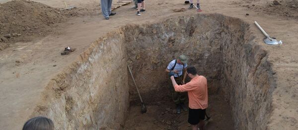 Раскопки могилы сарматской амазонки в Оренбуржье - Sputnik 日本