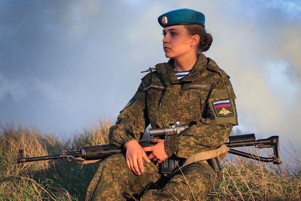 致命的な美：ロシア空挺部隊女性兵士 - Sputnik 日本